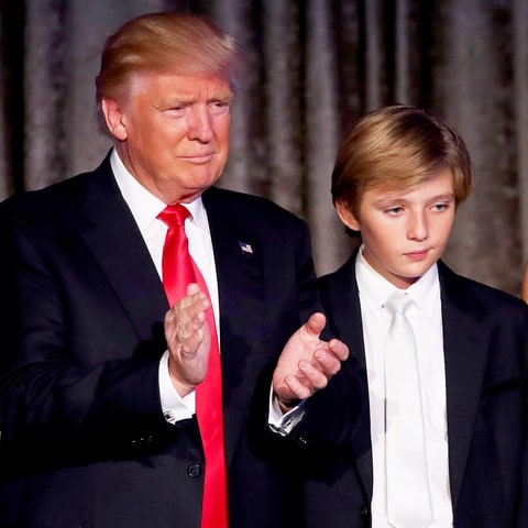 Embarrassed Barron Blank Meme Template