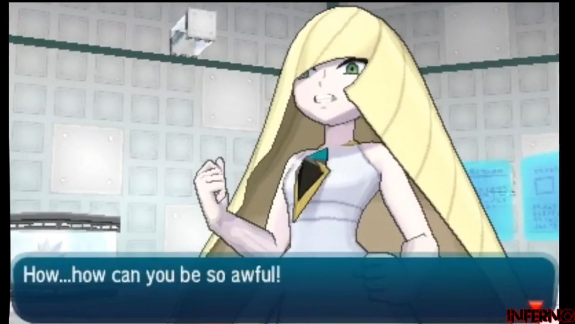 Angry Lusamine Blank Meme Template