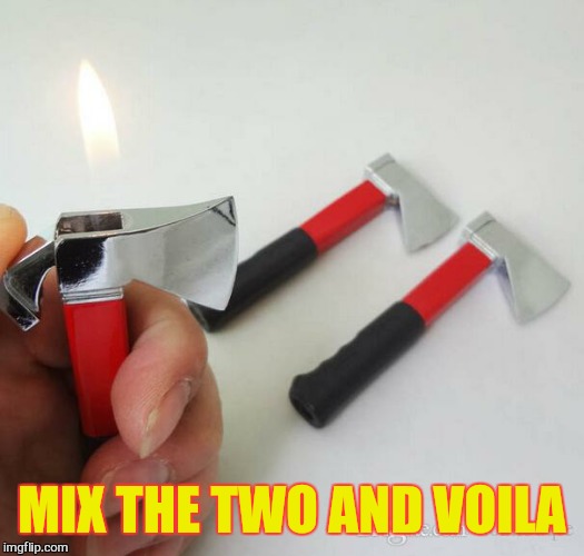 MIX THE TWO AND VOILA | made w/ Imgflip meme maker