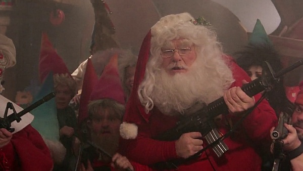 High Quality Christmas guns Blank Meme Template