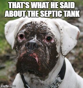 THAT'S WHAT HE SAID ABOUT THE SEPTIC TANK | made w/ Imgflip meme maker
