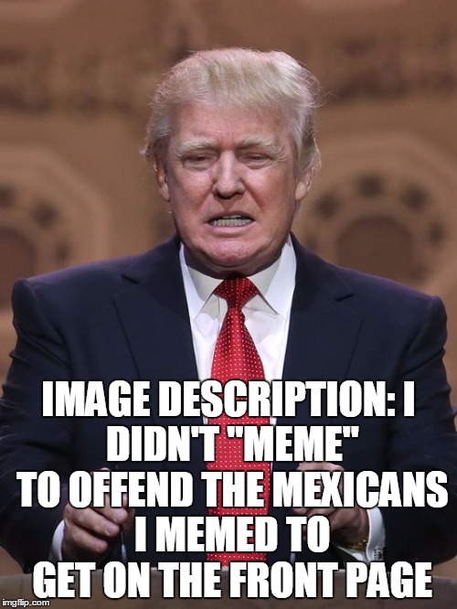 donald trump meme why didn