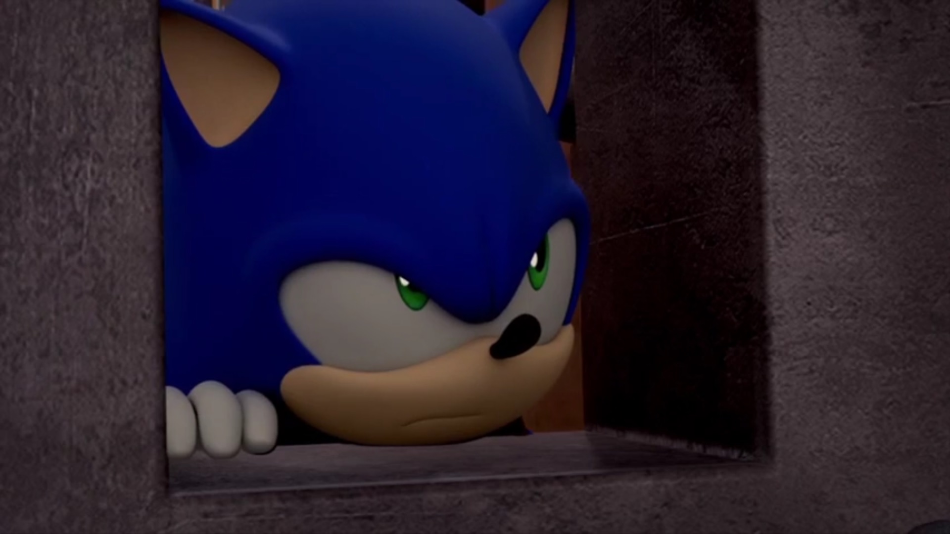 High Quality Sonic is Not Impressed - Sonic Boom Blank Meme Template