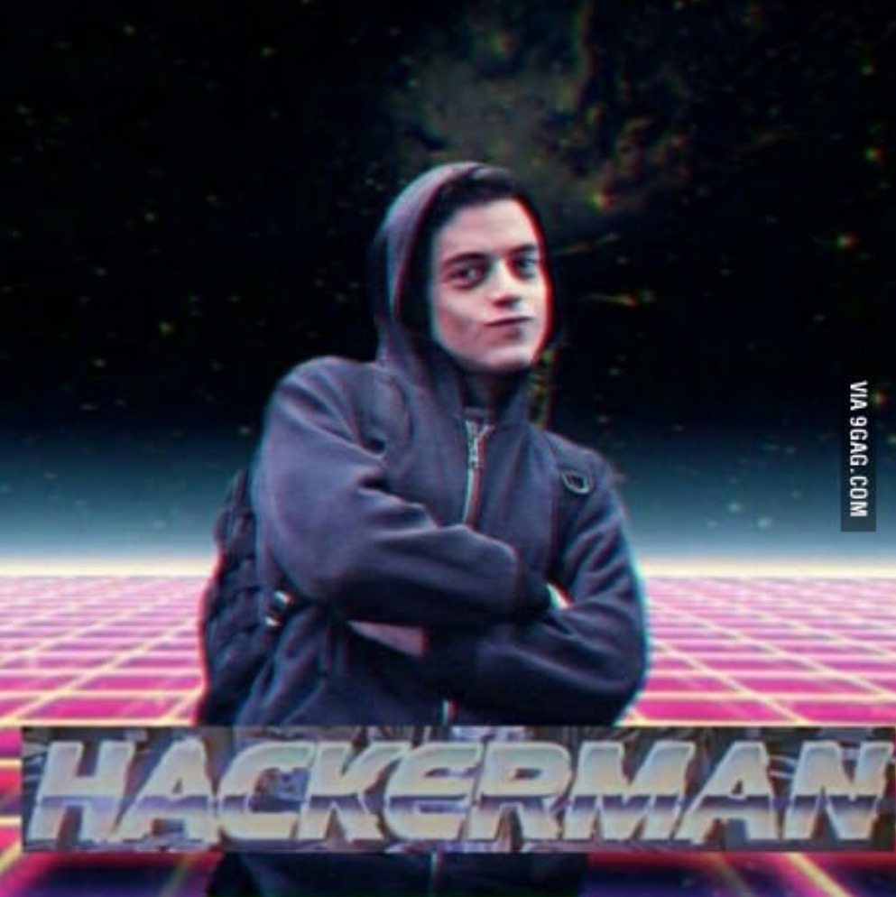 Hackerman Blank Meme Template