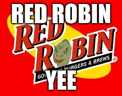 RED ROBIN; YEE | image tagged in honest mcdonald's employee,funny,memes,yee,spongebob,gifs | made w/ Imgflip meme maker