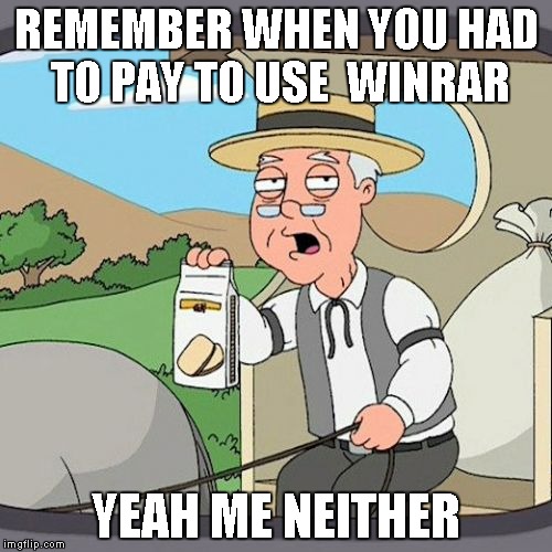 Who Pays For Winrar Winrar Meme On Me Me