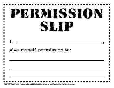 High Quality permission slip Blank Meme Template