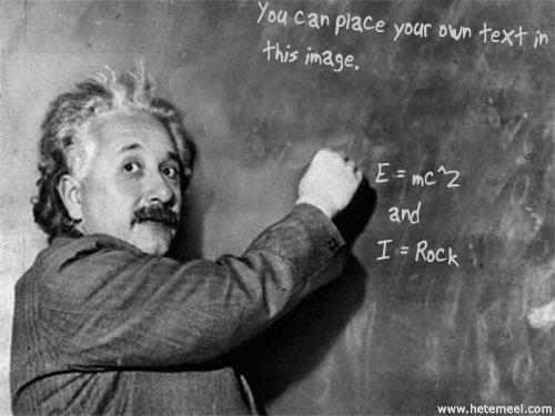 Albert Einstein Blank Meme Template