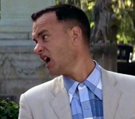 Forrest Gump one less thing Blank Meme Template