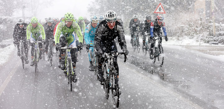 High Quality Winter cycling Blank Meme Template