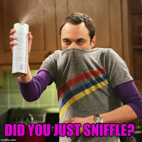 Flu season is upon us.  | DID YOU JUST SNIFFLE? | image tagged in flu season,memes,lol,no i don't want to shake your hand | made w/ Imgflip meme maker