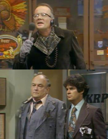 High Quality WKRP Turkeys Away Blank Meme Template