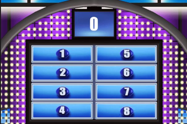 Family Feud Game Board Template