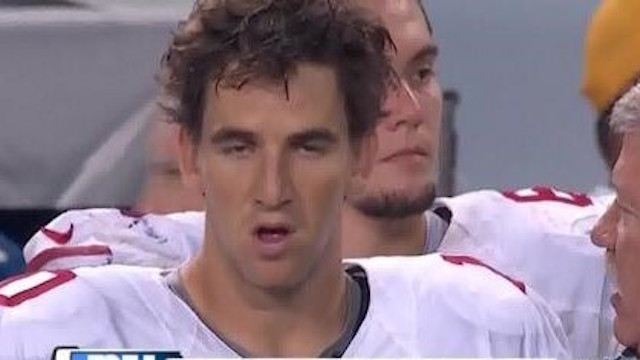 Eli Manning 15th Int Face Blank Meme Template