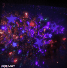 Glowing Hearts | image tagged in gifs | made w/ Imgflip images-to-gif maker