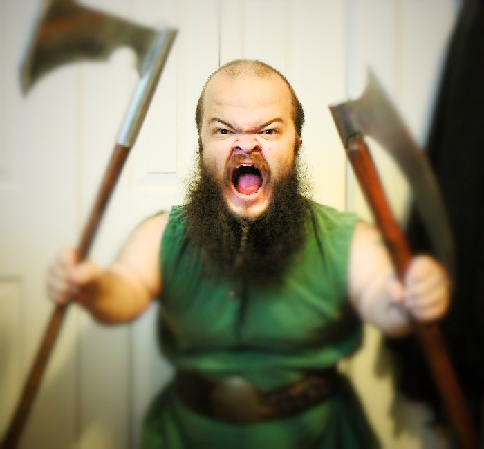 High Quality Angry Dwarf Blank Meme Template