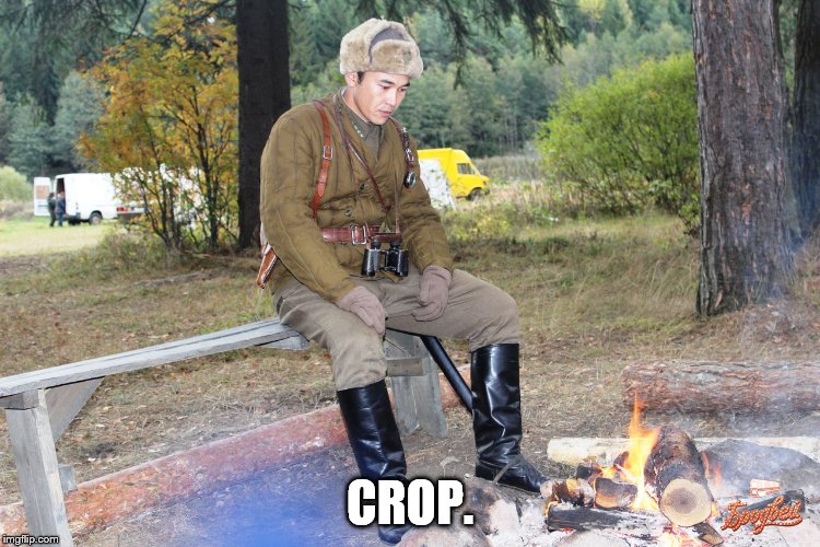 Corporal Chen Chang | CROP. | image tagged in corporal chen chang | made w/ Imgflip meme maker