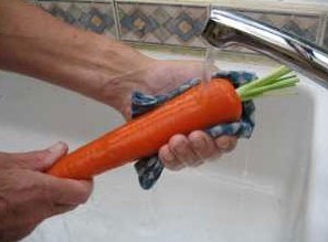 Washing A Carrot Blank Meme Template