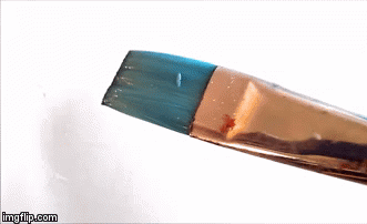 blue ink on wax | image tagged in gifs | made w/ Imgflip video-to-gif maker