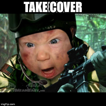 TAKE COVER | made w/ Imgflip meme maker