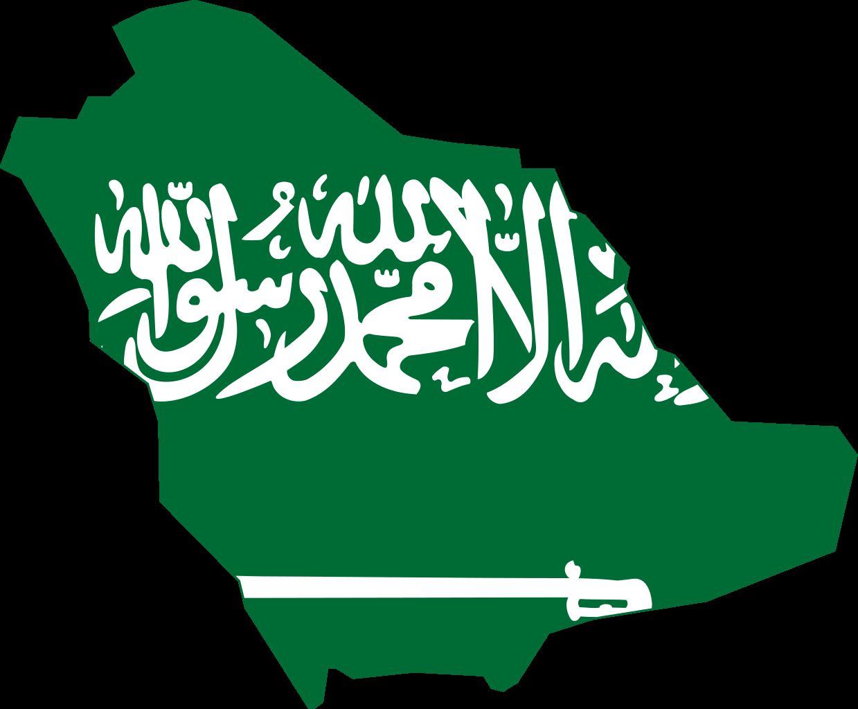 Saudi Arabia Map Blank Meme Template