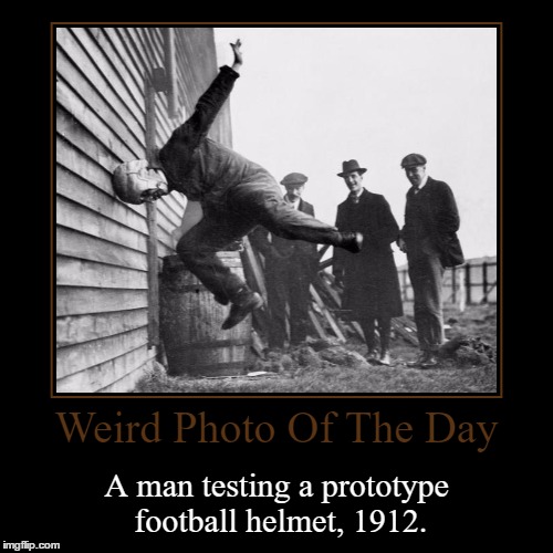 Check Out This Guy And His Sick Air, He Must Gone Pretty Dang Fast For This To Happen | image tagged in funny,demotivationals,weird,photo of the day,football,prototype | made w/ Imgflip demotivational maker