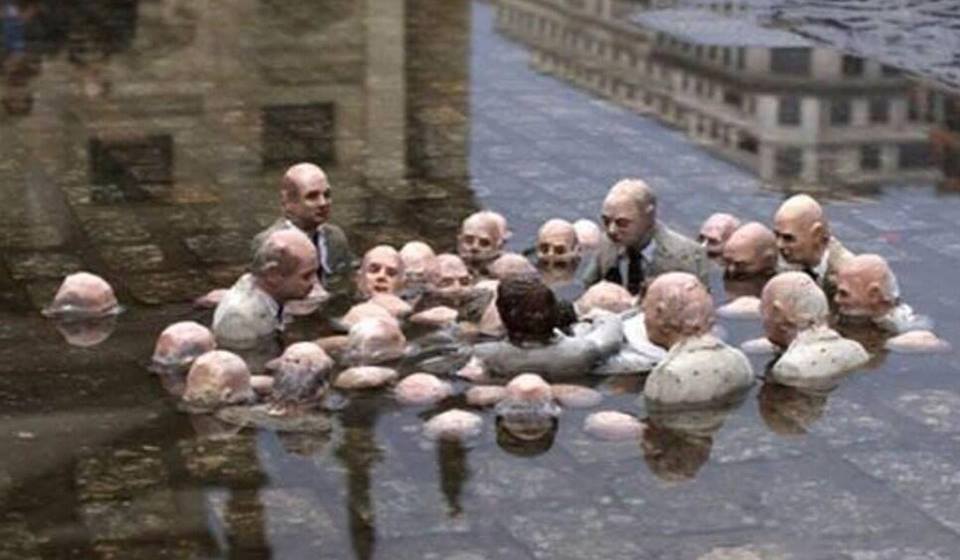 High Quality Politicians Discussing Global Warming Blank Meme Template