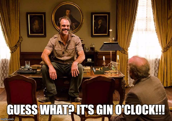 GUESS WHAT?
IT'S GIN O'CLOCK!!! | image tagged in the walking dead,walking dead,the walking dead coral,thewalkingdead,walking dead zombie,the walking dead season 6 meme | made w/ Imgflip meme maker