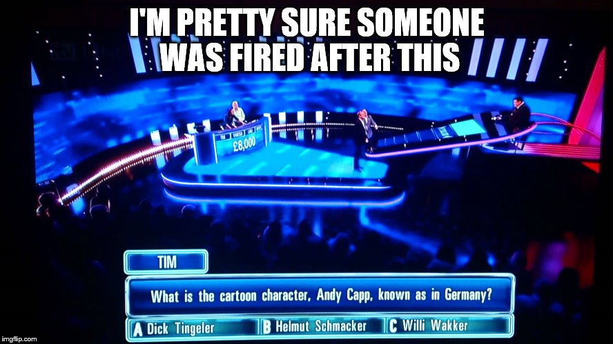 Oops... | I'M PRETTY SURE SOMEONE WAS FIRED AFTER THIS | image tagged in the chase | made w/ Imgflip meme maker