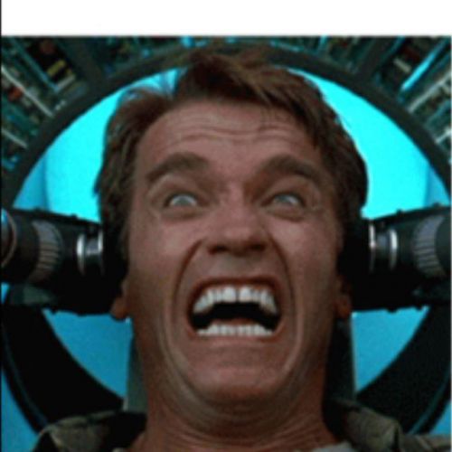 High Quality Angry Arnold  Blank Meme Template