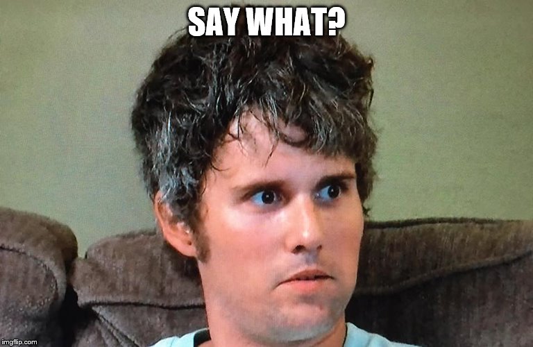 Dumb Ryan | SAY WHAT? | image tagged in duh | made w/ Imgflip meme maker