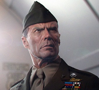 High Quality Eastwood USMC Blank Meme Template