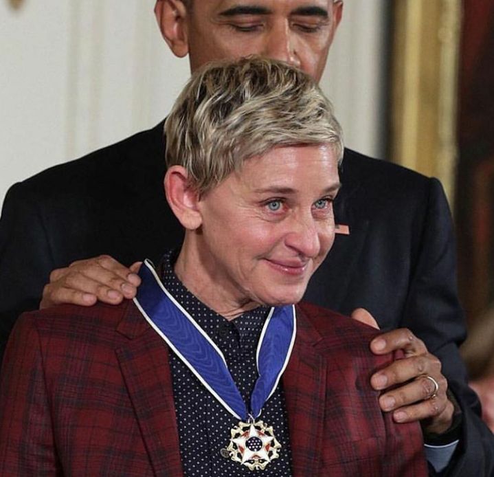 High Quality Ellen crying face Blank Meme Template