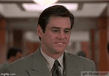Canadian Reaction To American Celebs | image tagged in gifs,jim carrey | made w/ Imgflip video-to-gif maker