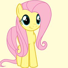 High Quality interested fluttershy Blank Meme Template
