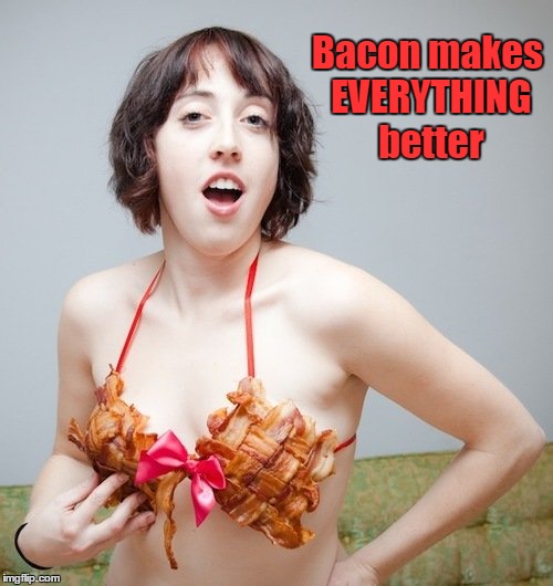 Bacon makes EVERYTHING better | made w/ Imgflip meme maker