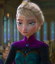 Elsa is not amused Blank Meme Template