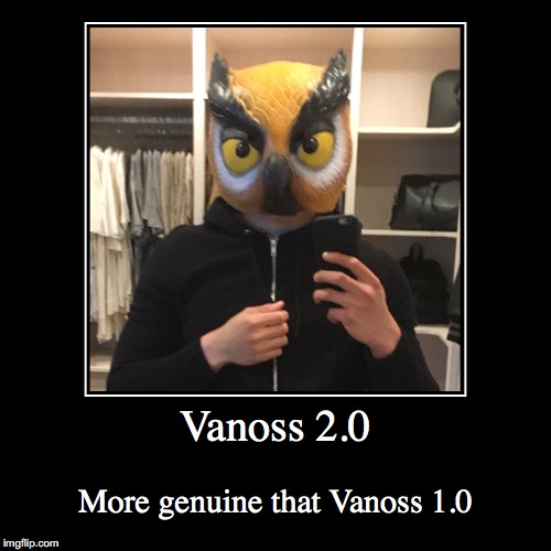 Vanoss 2.0 | image tagged in funny,demotivationals,vanoss,youtubers | made w/ Imgflip demotivational maker