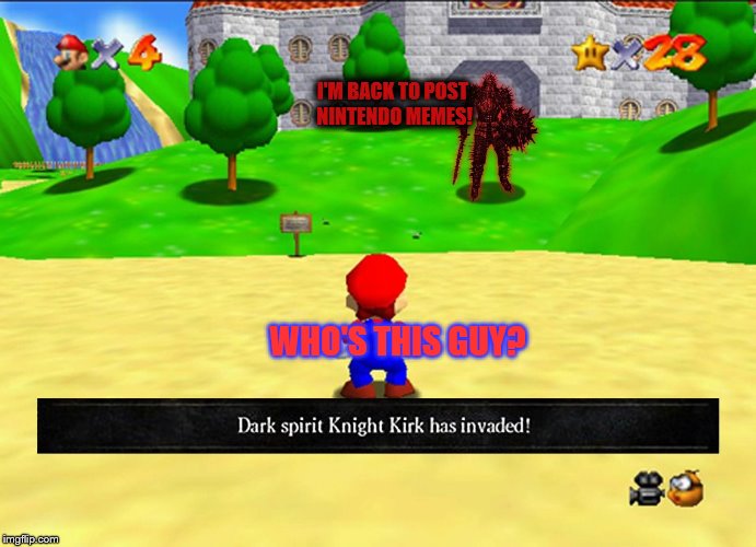 I'M BACK TO POST NINTENDO MEMES! WHO'S THIS GUY? | made w/ Imgflip meme maker