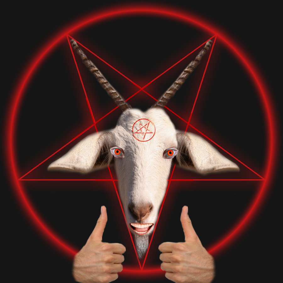 baphomet Blank Meme Template