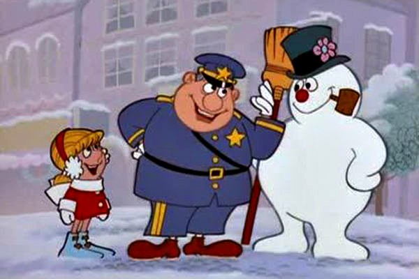 High Quality cop frosty Blank Meme Template
