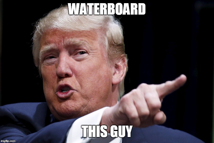 Trumpy | WATERBOARD THIS GUY | image tagged in trumpy | made w/ Imgflip meme maker