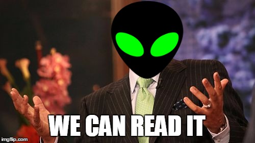 WE CAN READ IT | image tagged in memes,steve harvey | made w/ Imgflip meme maker