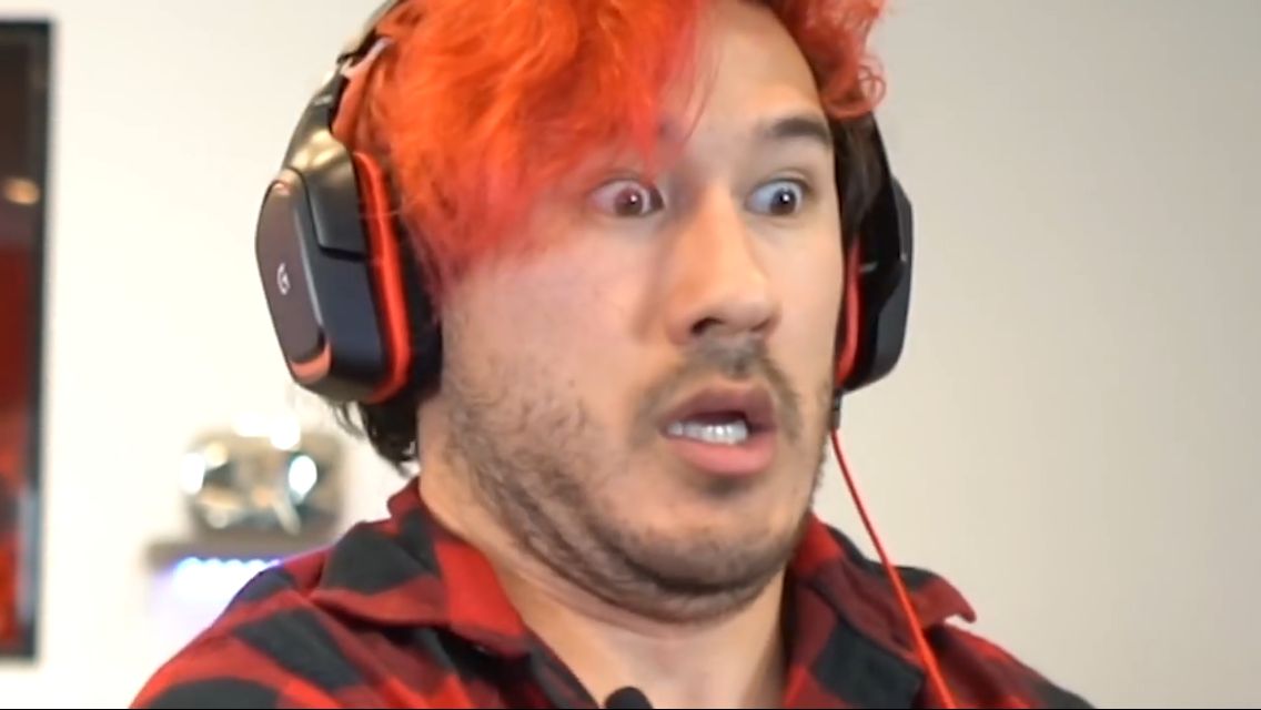 Triggered Markiplier Blank Meme Template