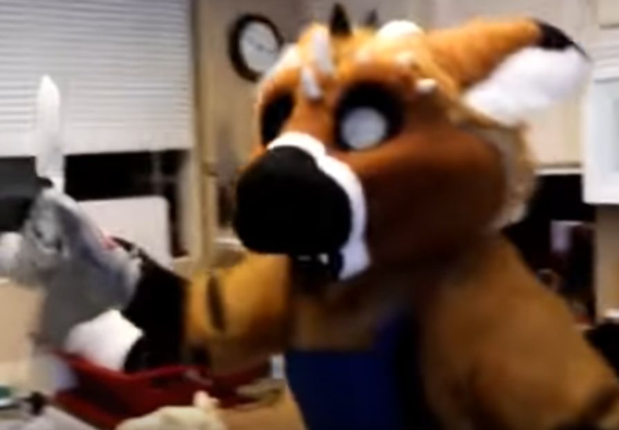 High Quality Furry with a knife Blank Meme Template