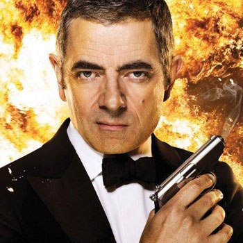 Rowan Atkinson --- Johnny English Blank Meme Template