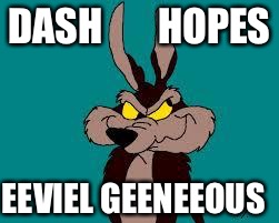 DASH       HOPES EEVIEL GEENEEOUS | made w/ Imgflip meme maker