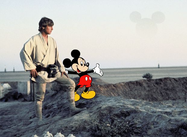 Mickey and luke Blank Meme Template