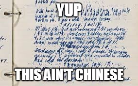 ain t chinese | YUP; THIS AIN'T CHINESE | image tagged in memes | made w/ Imgflip meme maker