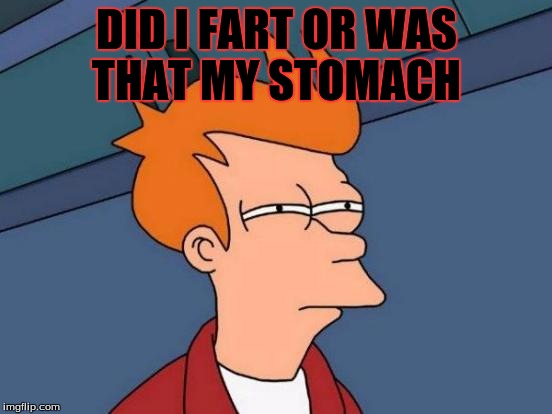 Futurama Fry Meme | DID I FART OR WAS THAT MY STOMACH | image tagged in memes,futurama fry | made w/ Imgflip meme maker